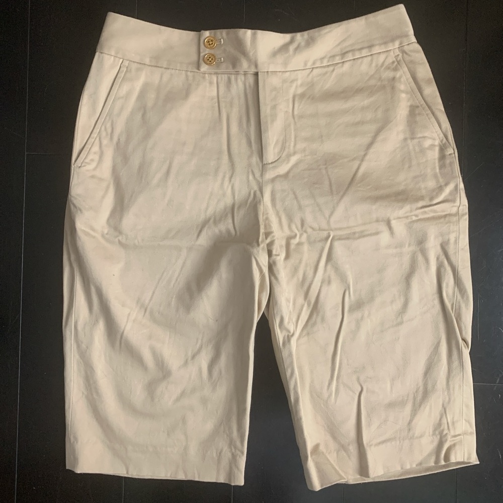 Ralph Lauren size 4 tan Bermuda women’s pants